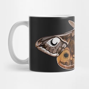 Moth sticker brown Mug